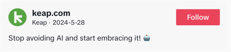 Good Social Media Caption on TikTok 